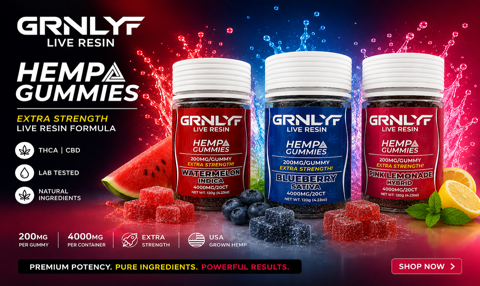 thca gummies web copy